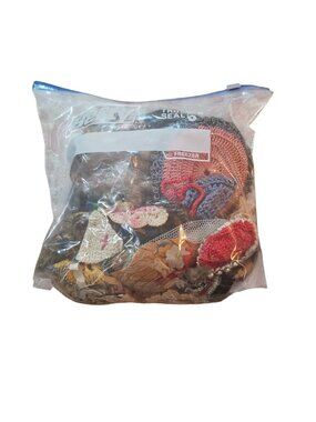 Assorted Handmade Crochet & Knit Accessories and Doll parts
